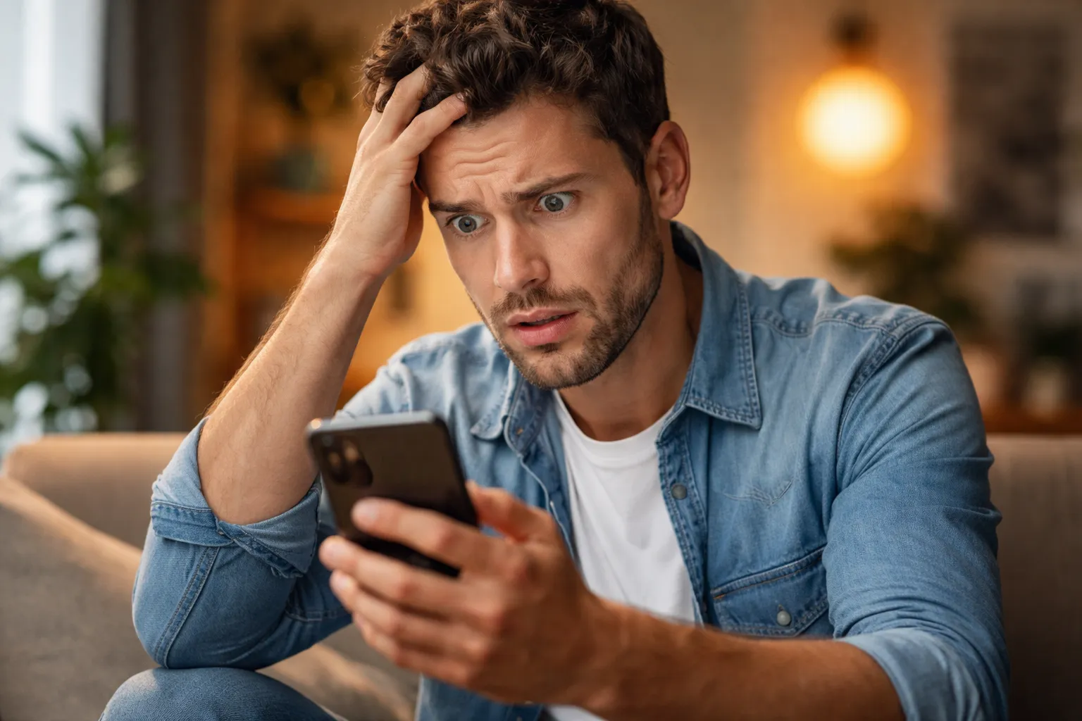 Person feeling stressed about retirement accounts